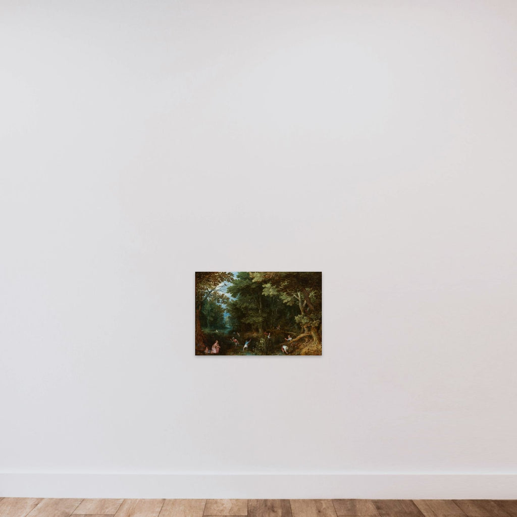 Latona and the Lycian Peasants unframed — shown to scale
