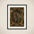 Venus and Minerva framed