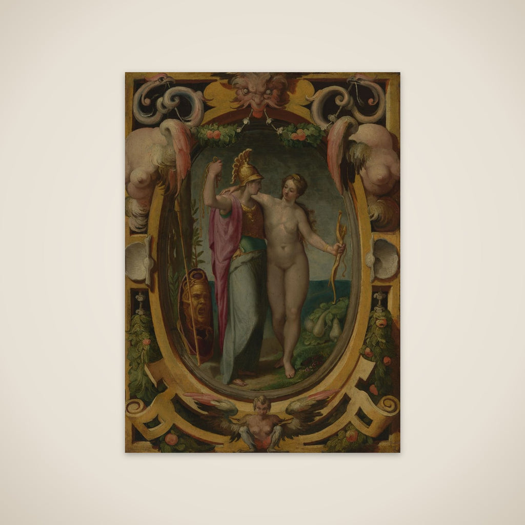 Venus and Minerva unframed print
