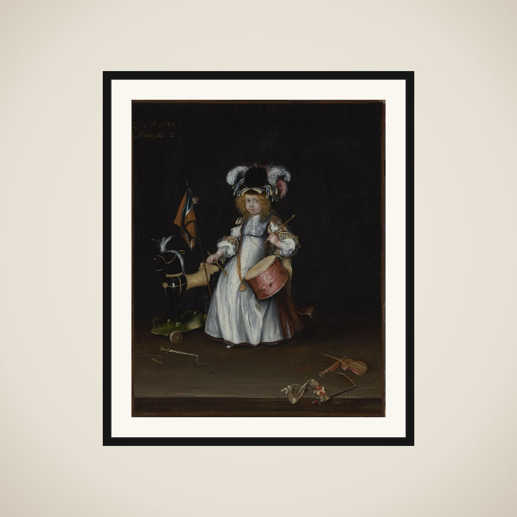 Portrait of Moses ter Borch as a Two-Year-Old framed