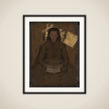 Pietje (Girl Reading) framed