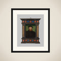 Portrait of a Man framed