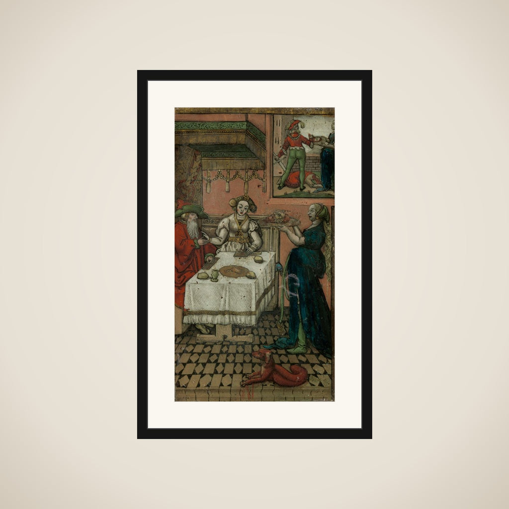 Salome with the Head of John the Baptist framed