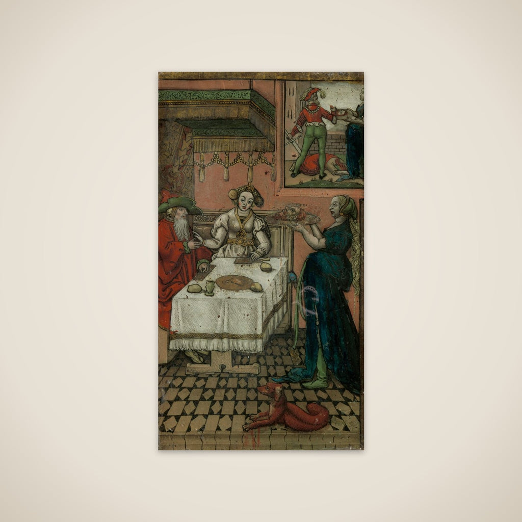 Salome with the Head of John the Baptist unframed print
