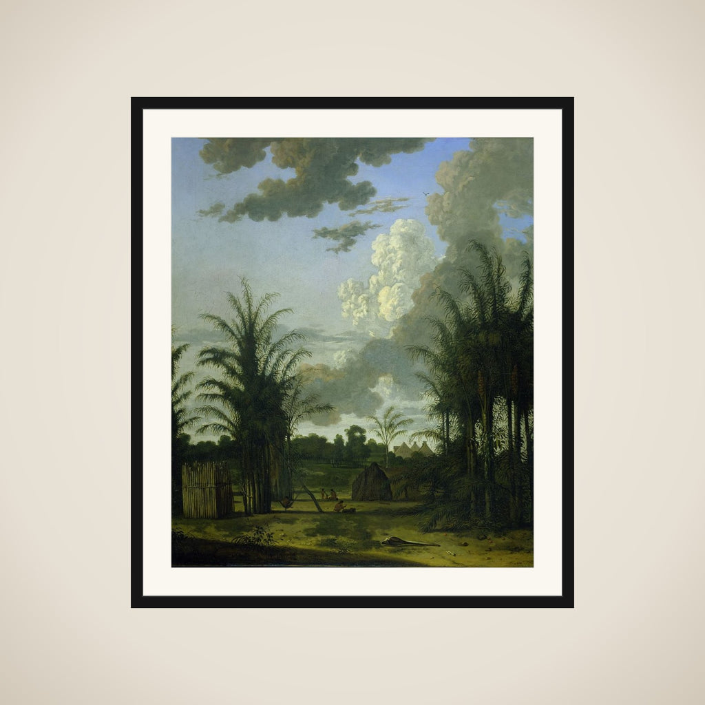 Plantation in Suriname framed