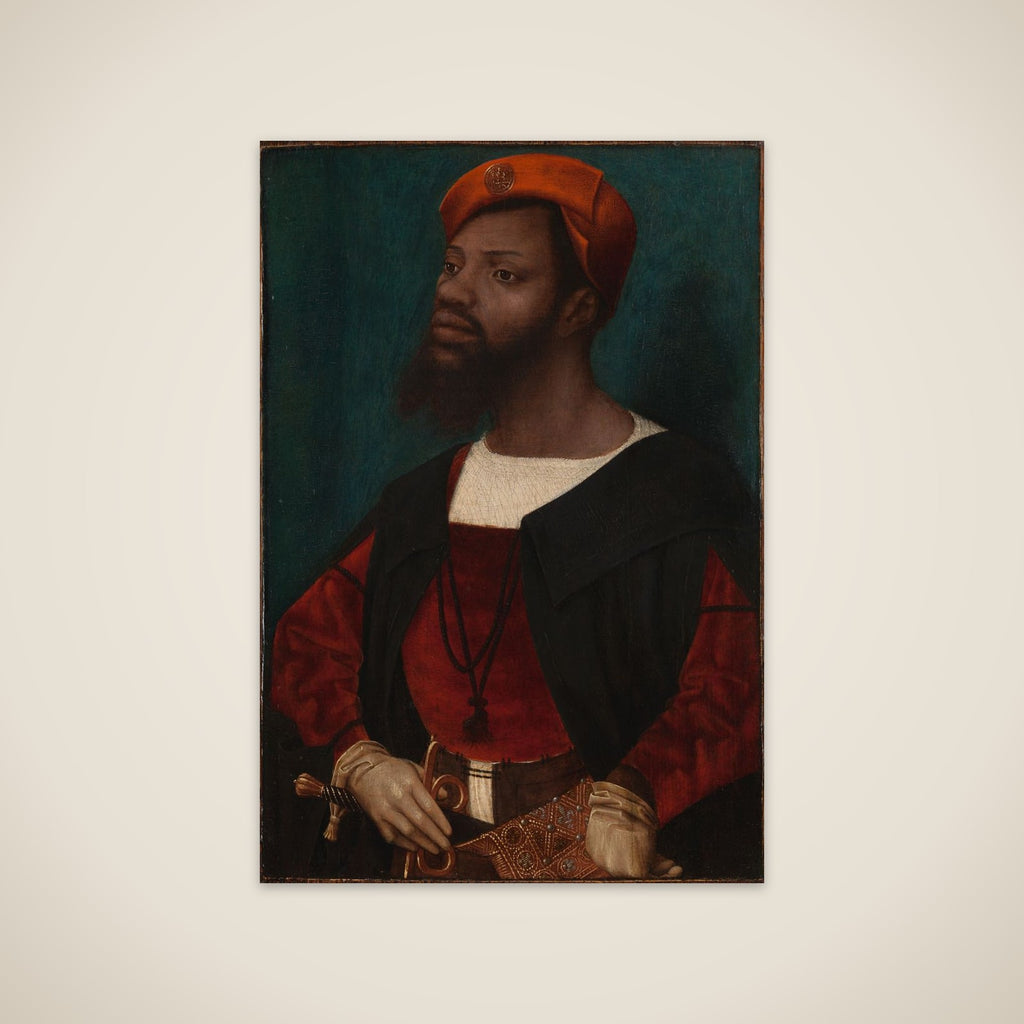 Portrait of an African Man (Christophle le More?) unframed print