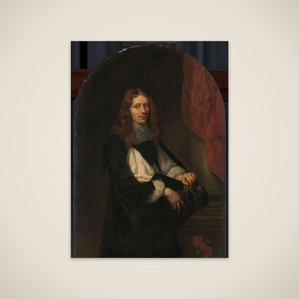 Portrait of Pieter de Graeff (1638-1707), lord of Zuid-Polsbroek, Purmerland, and Ilpendam. Alderman of Amsterdam unframed print