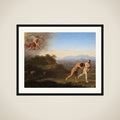The Expulsion from Paradise framed