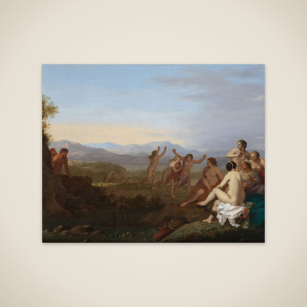 Satyrs Peeping at Nymphs unframed print