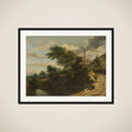 Sandy Track in the Dunes framed