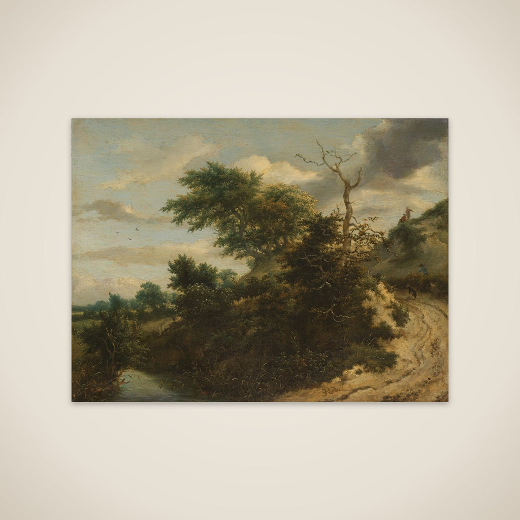 Sandy Track in the Dunes unframed print