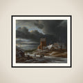 Winter landscape framed