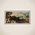 Landscape with Bathsheba framed