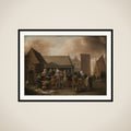 Fish Market framed