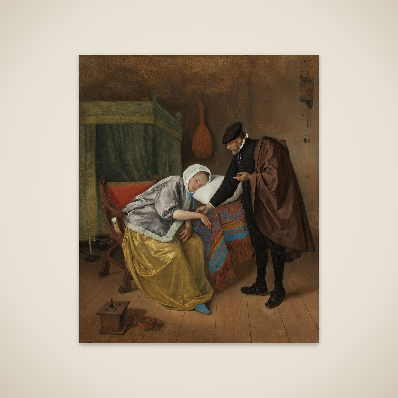 The Sick Woman unframed print