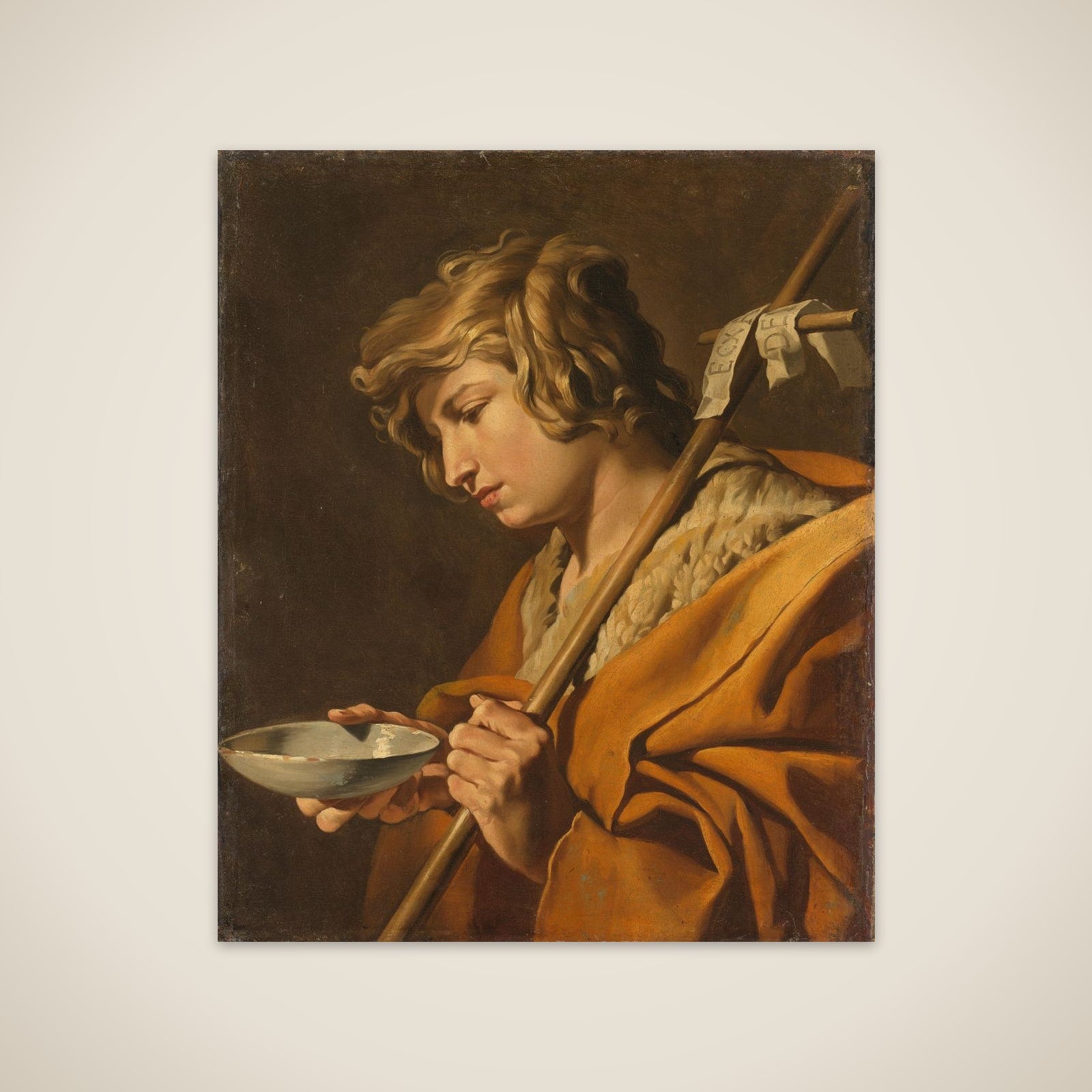 St John the Baptist unframed print