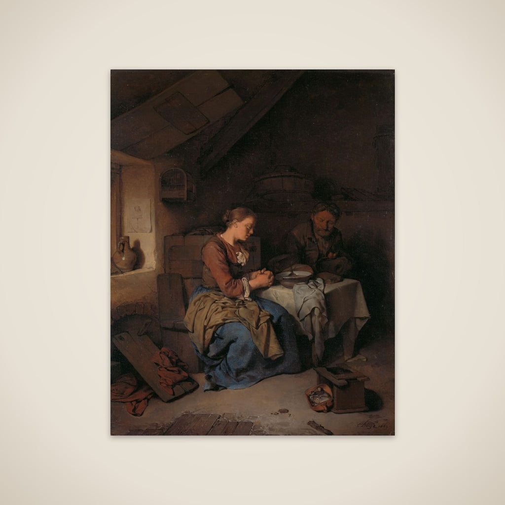 Saying Grace unframed print