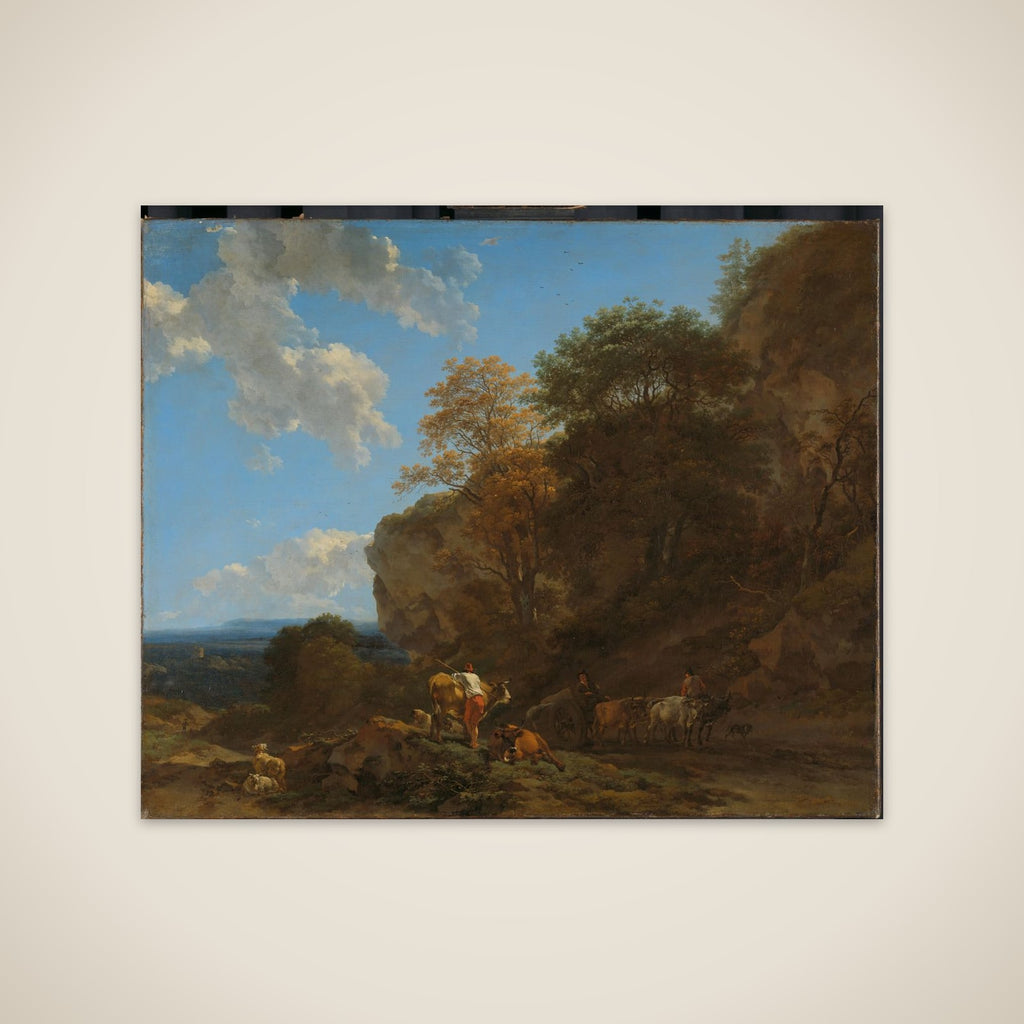 Italian Landscape unframed print