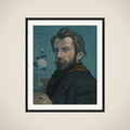 Self-Portrait framed