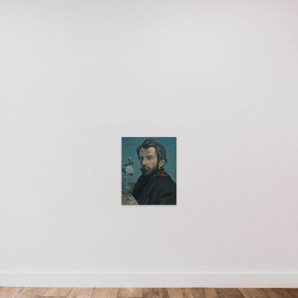 Self-Portrait unframed — shown to scale