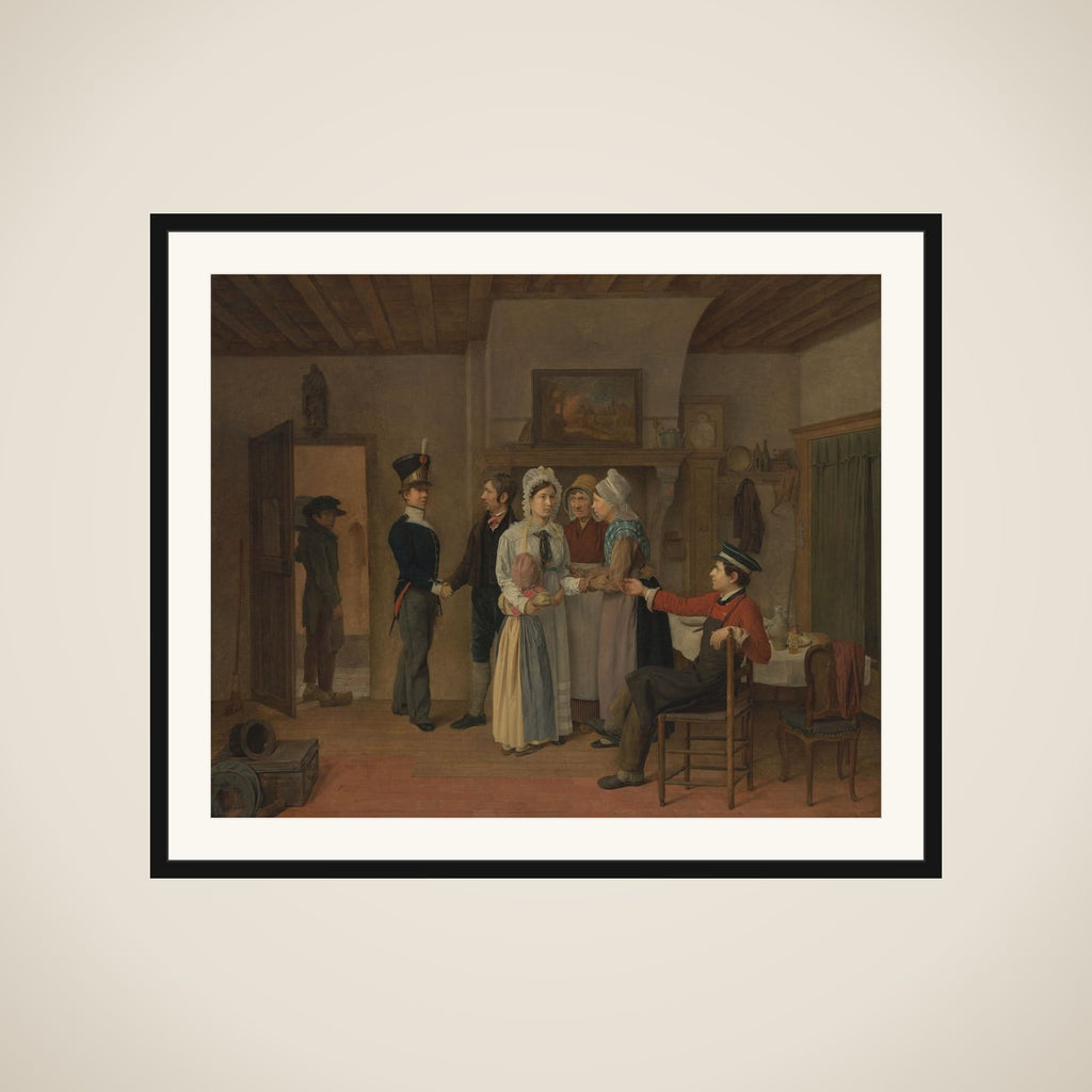 The Soldier's Farewell framed