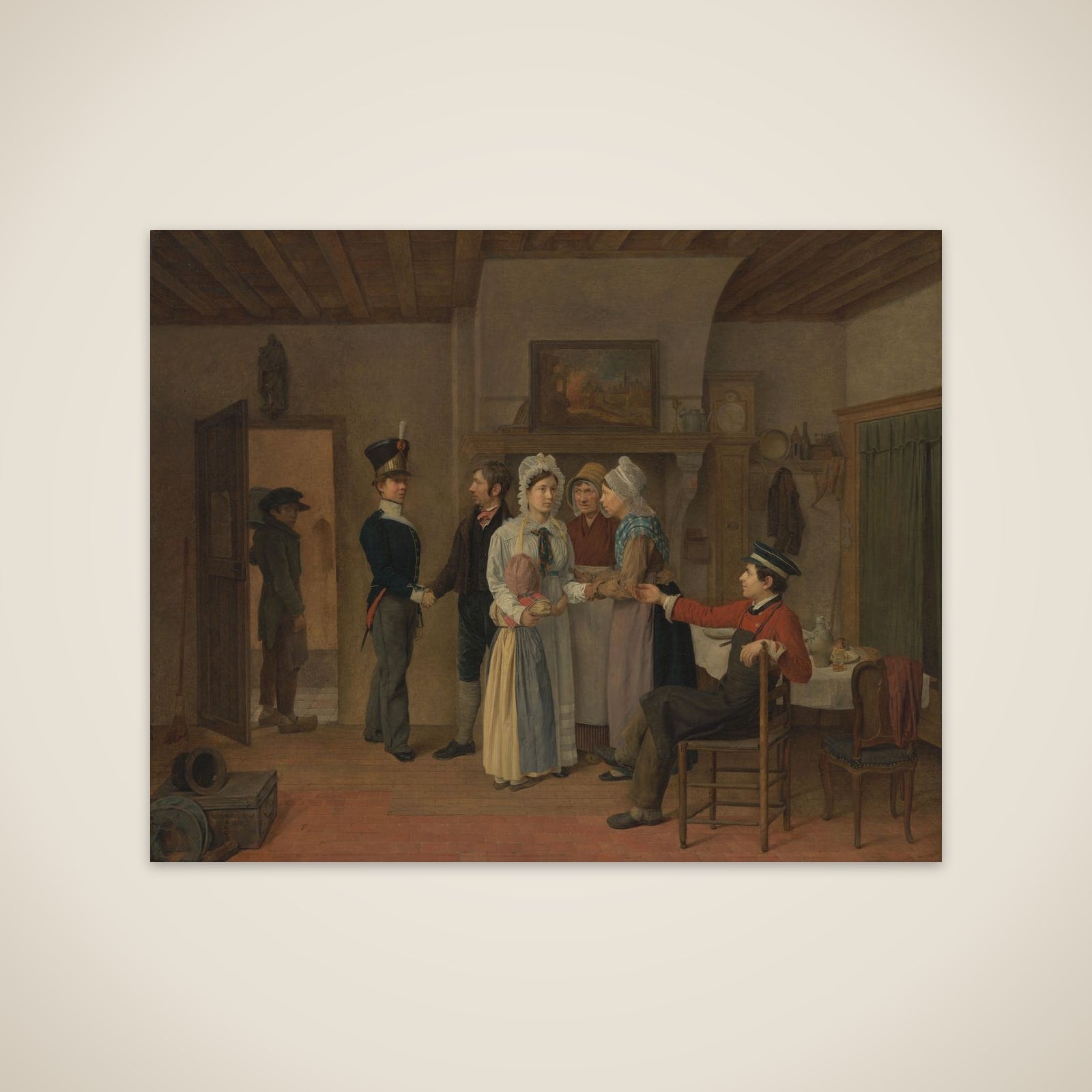 The Soldier's Farewell unframed print