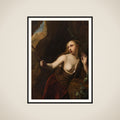 The Penitent Mary Magdalene framed