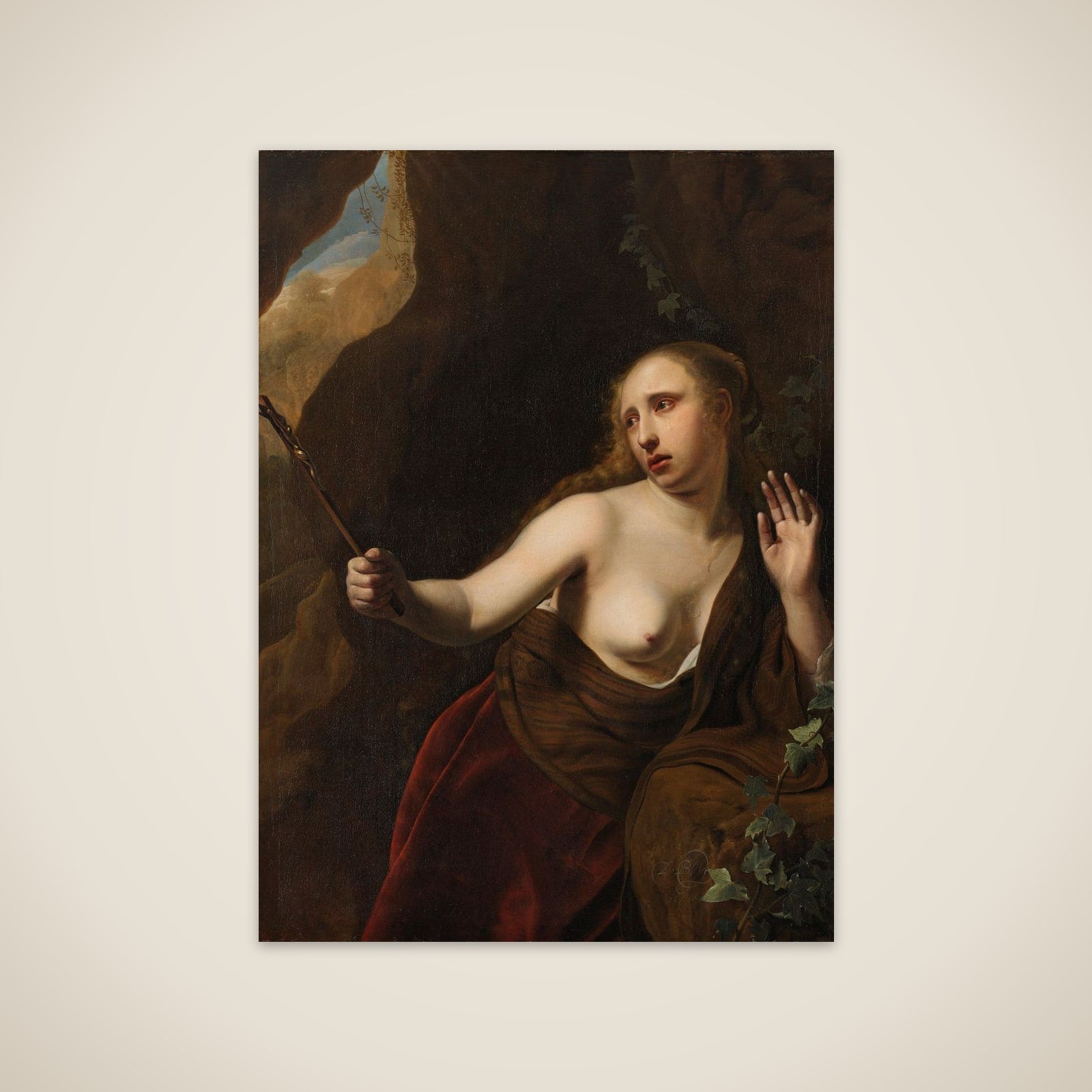 The Penitent Mary Magdalene unframed print