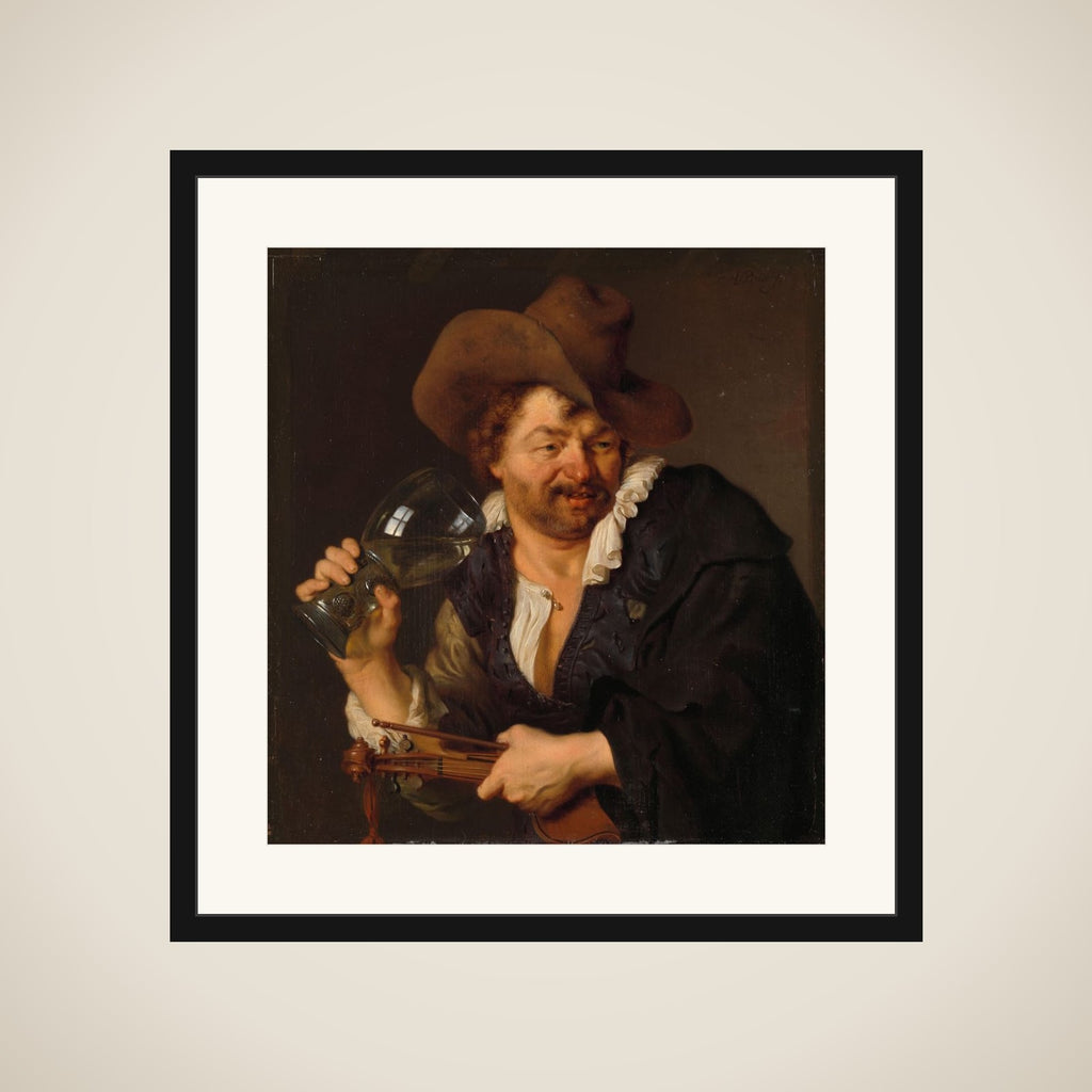 The Merry Fiddler framed