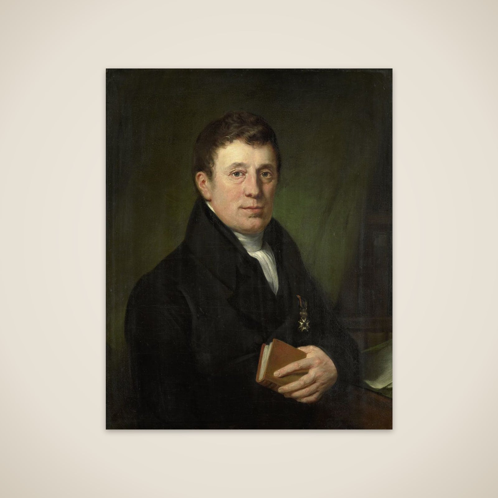 Hendrik Harmen Klijn (1773-1856). Dichter unframed print