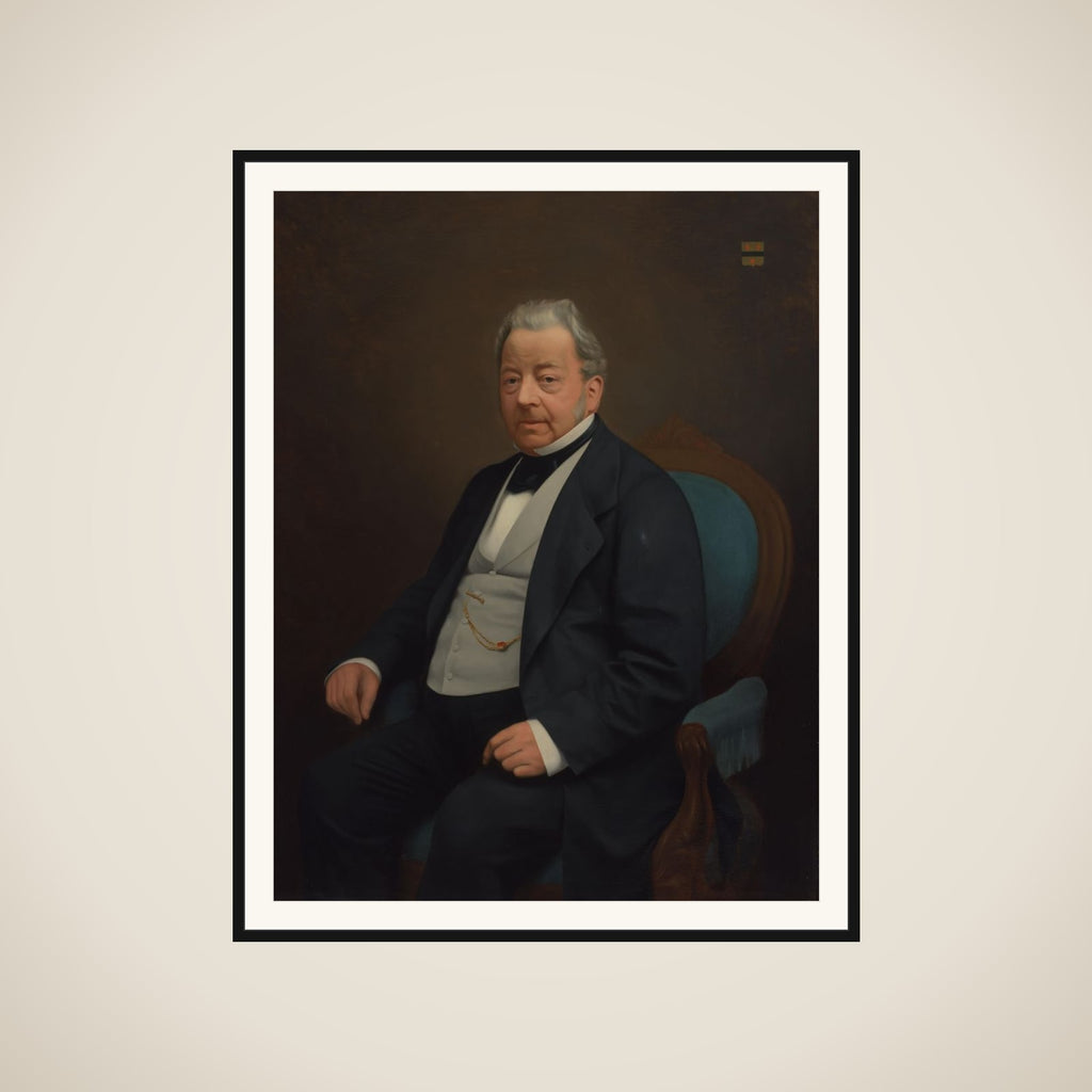 Jonkheer Archibald Jan van de Poll (1800-70) framed