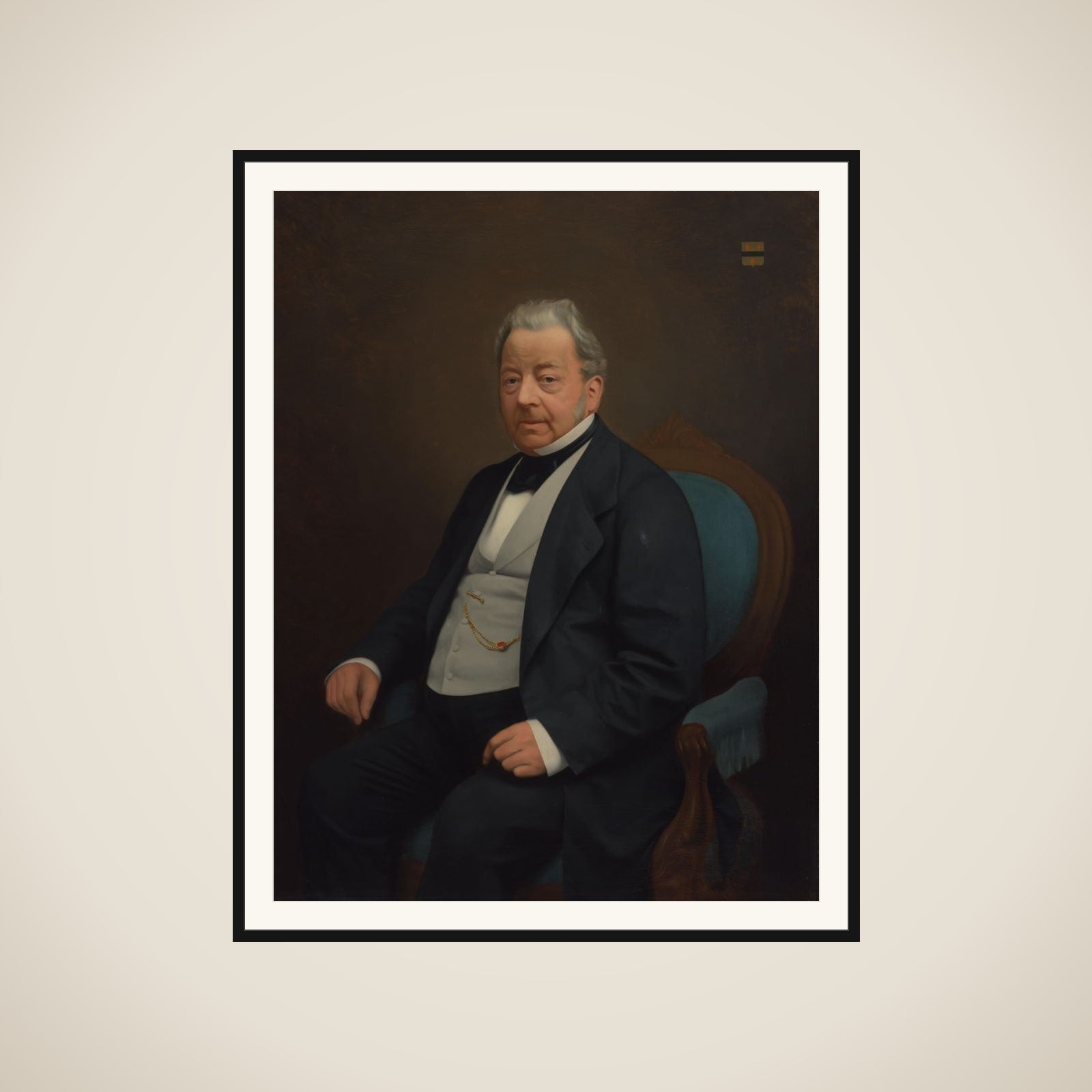 Jonkheer Archibald Jan van de Poll (1800-70) framed