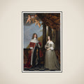 Portrait of Friedrich Wilhelm (1620-88), Elector of Brandenburg, and his Wife Louise Henriette (1627-67), Countess of Orange-Nassau framed