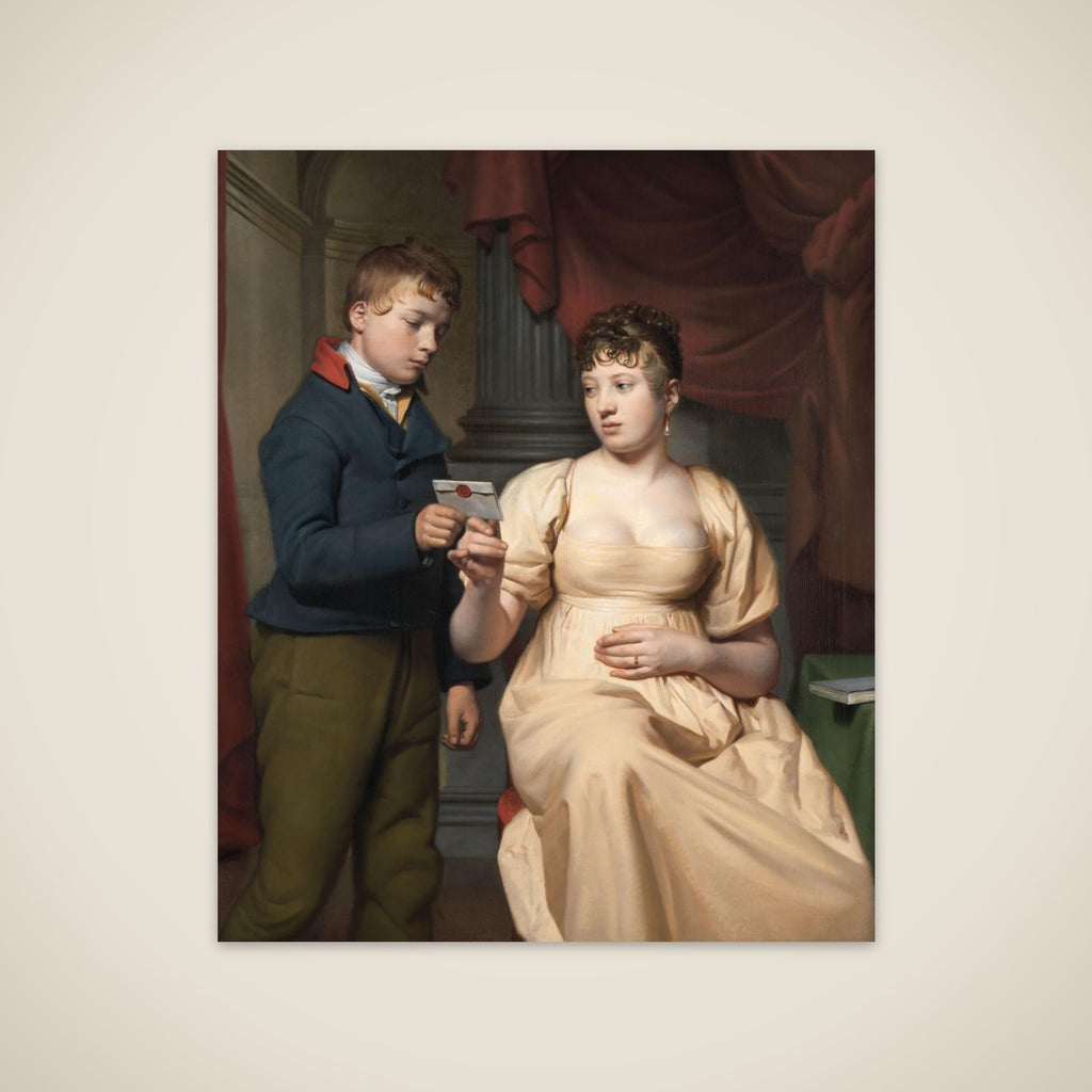 The Love Letter unframed print