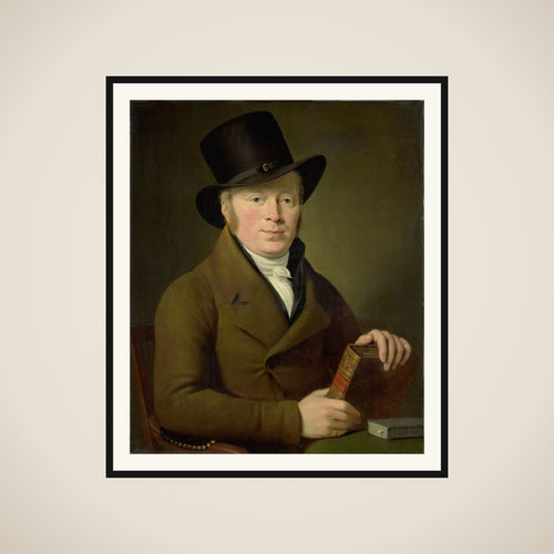 Barend Klijn Barendsz (1774-1829), Poet framed