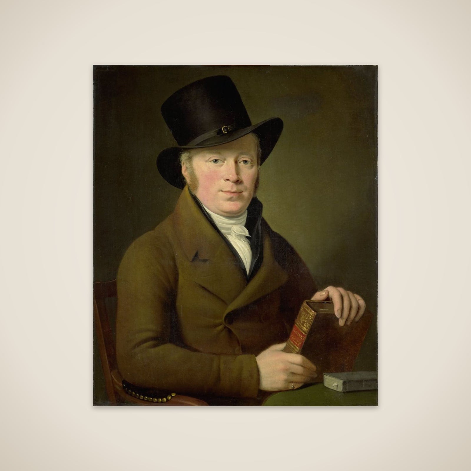 Barend Klijn Barendsz (1774-1829), Poet unframed print