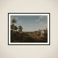 Landscape in Dutch Brazil framed