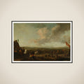 Frederick Henry at the Surrender of Maastricht, 22 August 1632 framed
