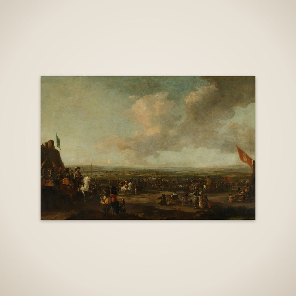Frederick Henry at the Surrender of Maastricht, 22 August 1632 unframed print