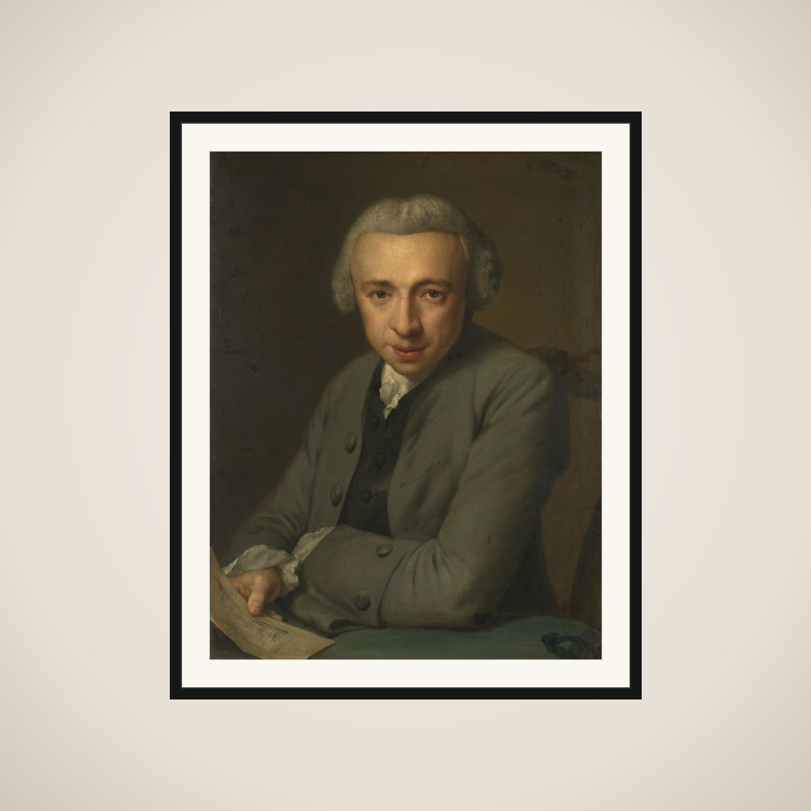 Portrait of Louis Métayer Phz., Goldsmith and Art Collector framed