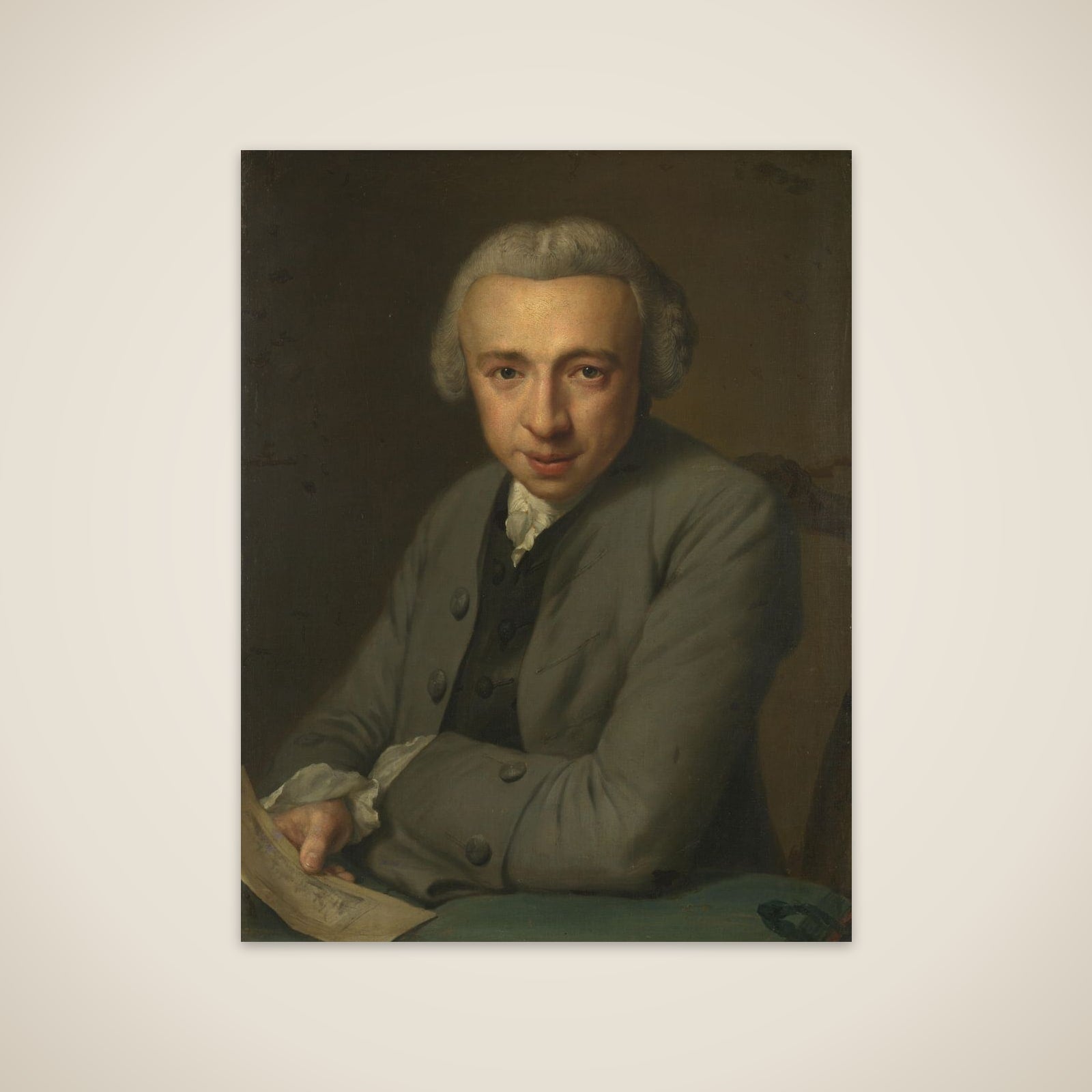 Portrait of Louis Métayer Phz., Goldsmith and Art Collector unframed print