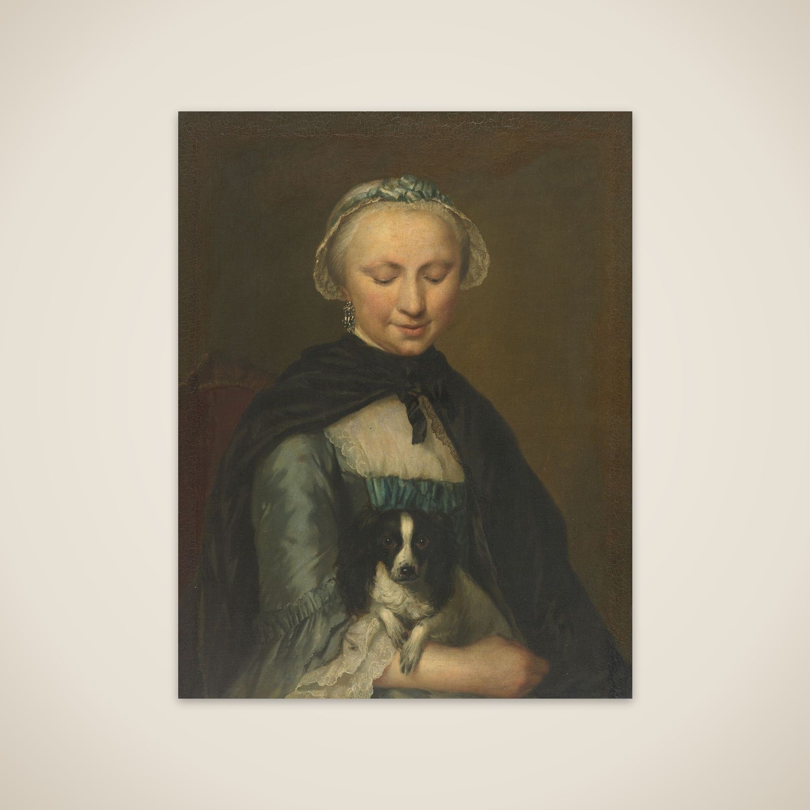 Portrait of Antoinette Métayer, Oldest Sister of Louis Métayer unframed print