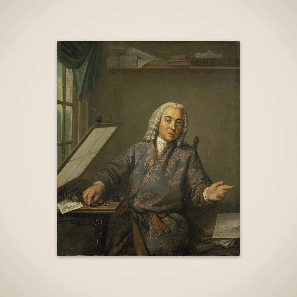 Portrait of the Engraver Jan Caspar Philips unframed print