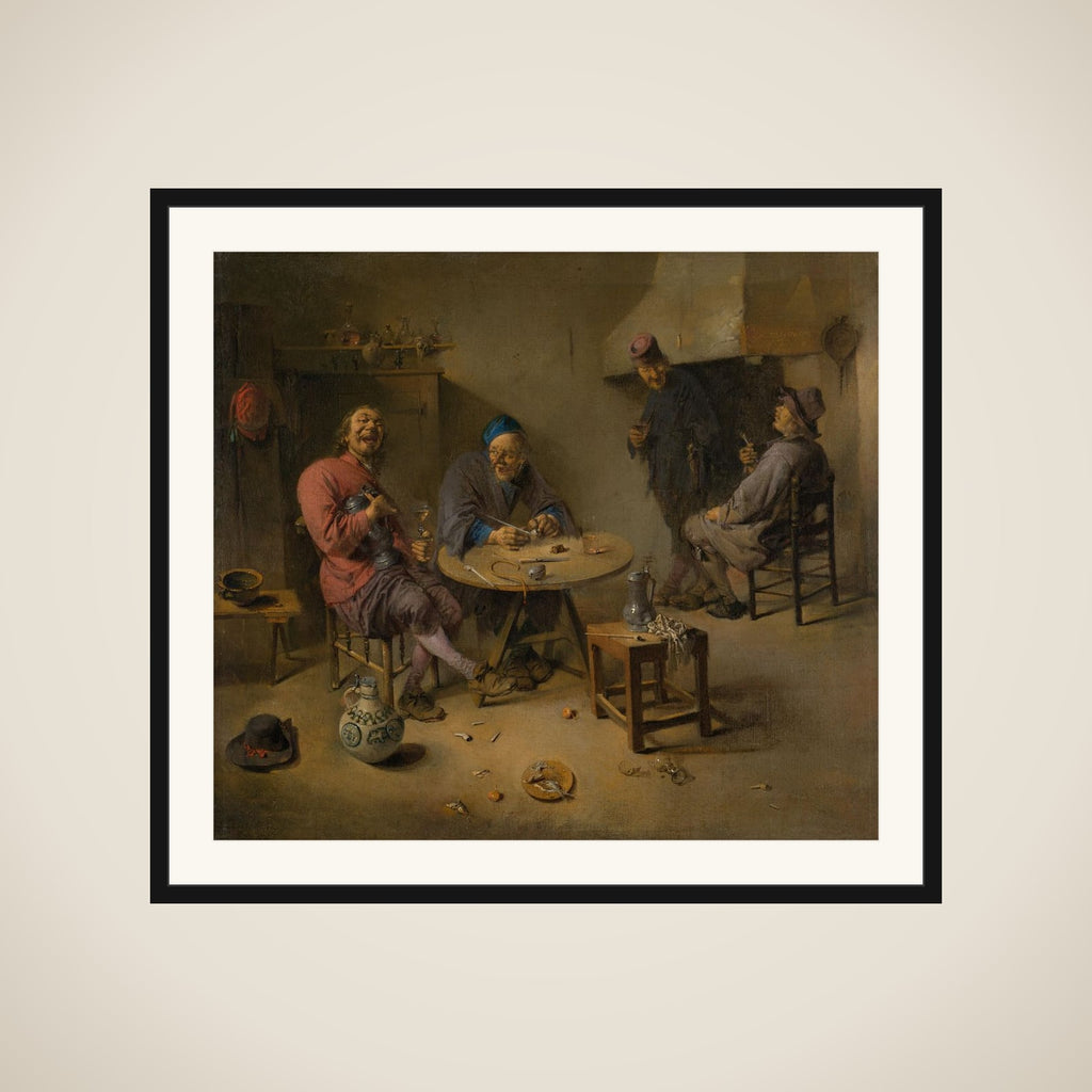 The Barroom framed