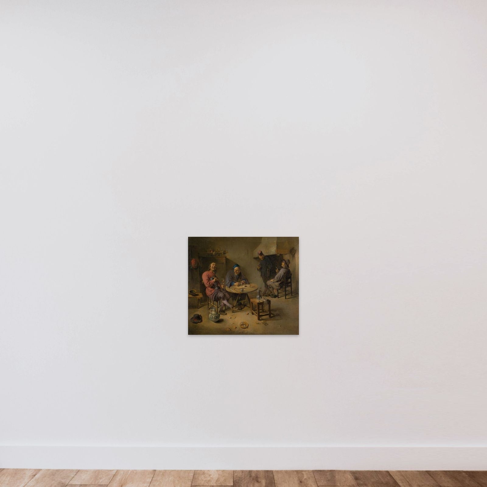 The Barroom unframed — shown to scale