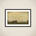 Meadow Landscape on the Spaarne framed
