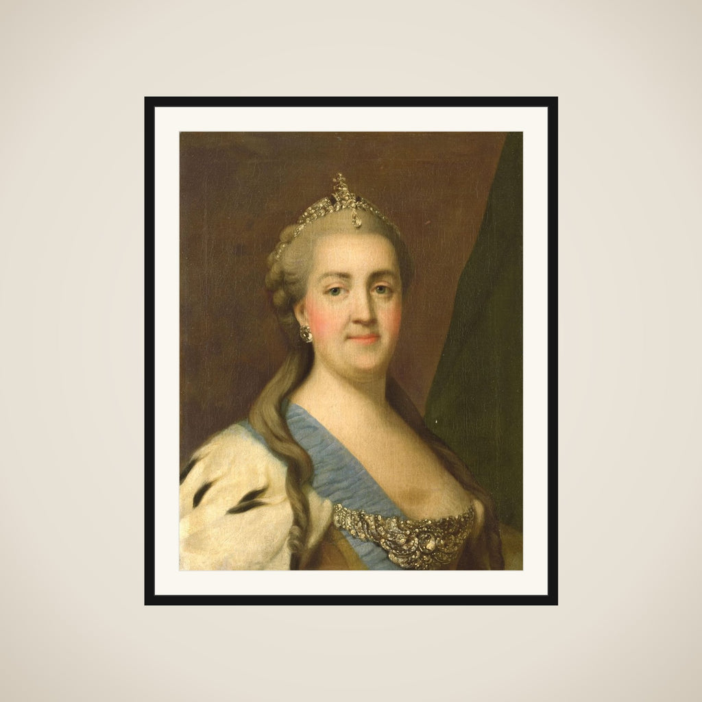 Catherine II (1729-96), Empress of Russia framed
