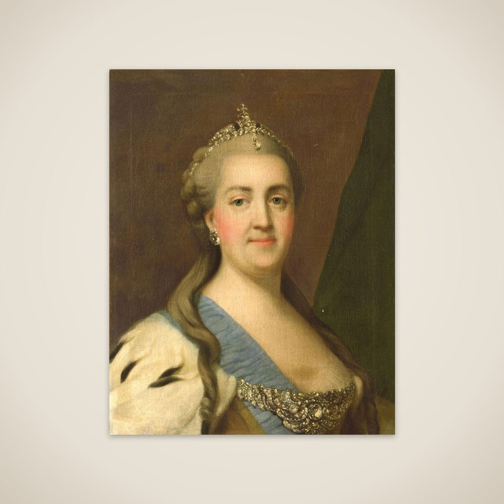Catherine II (1729-96), Empress of Russia unframed print