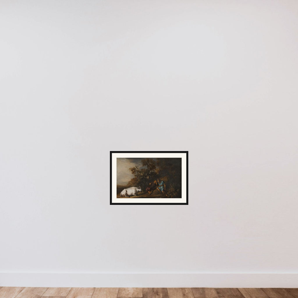 Mercury, Argus and Io framed — shown to scale