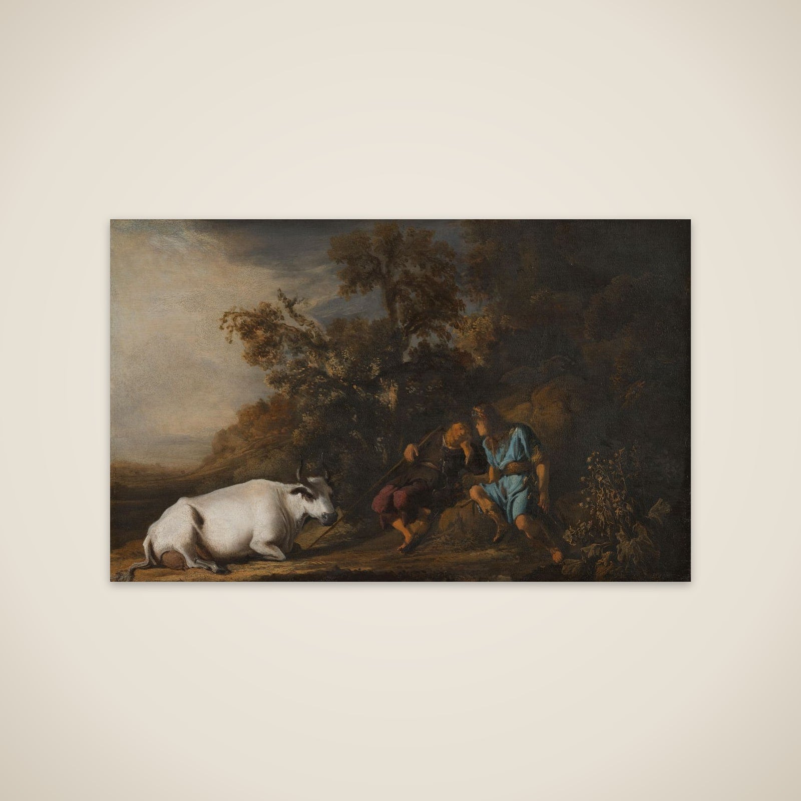Mercury, Argus and Io unframed print